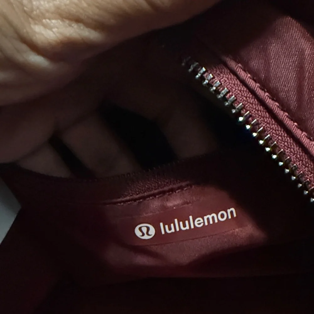 Lululemon Athletica Burgundy Crossbody Bag - Picture 2 of 4